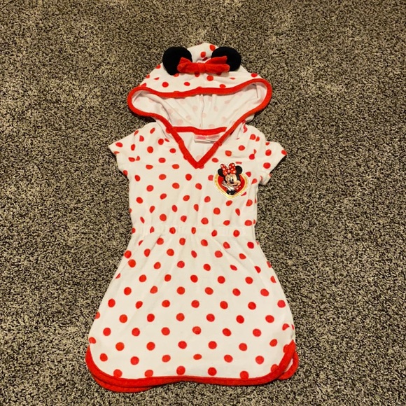 Disney Other - Disney Minnie Mouse Swim Cover-Up
